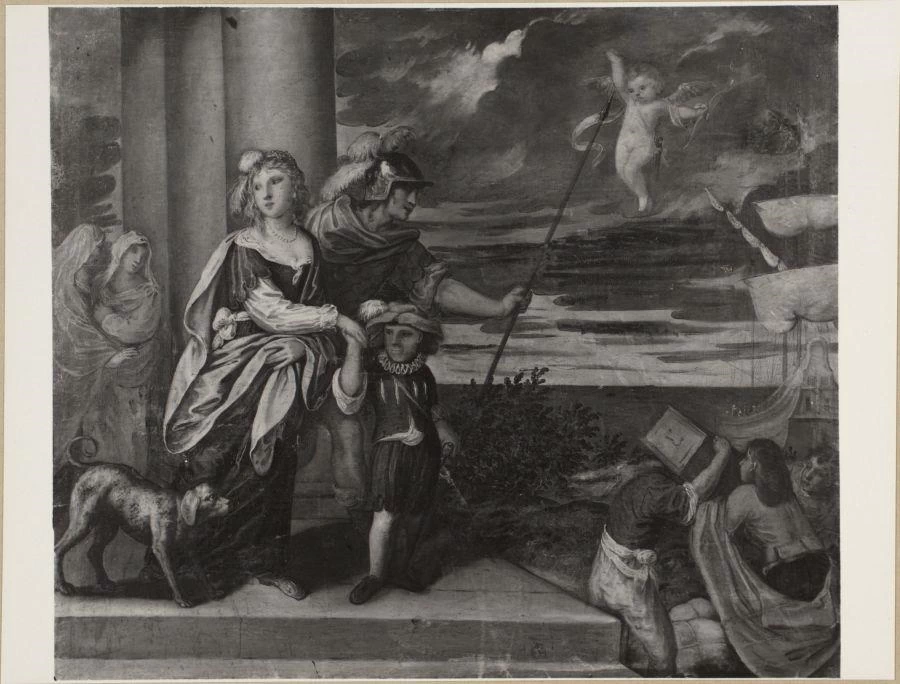 Imbarco di Ulisse - Venezia, Palazzo Vendramin Calergi